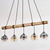 Ripoll Lampadario a sospensione, Lampada a sfera, Lampada a sospensione Écru, Nero, 5-Luci