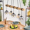 Ripoll Lampadario a sospensione, Lampada a sfera, Lampada a sospensione Écru, Nero, 5-Luci