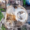 Ripoll Lampadario a sospensione, Lampada a sfera, Lampada a sospensione Ambrato, Chiaro, Grigio fumo, 6-Luci