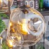 Ripoll Lampadario a sospensione, Lampada a sfera, Lampada a sospensione Ambrato, Chiaro, Grigio fumo, 6-Luci
