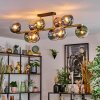 Gastor Plafoniera, Lampada a sfera Oro, Nero, 10-Luci