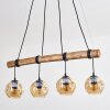 Ripoll Lampadario a sospensione, Lampada a sfera, Lampada a sospensione Écru, Nero, 4-Luci