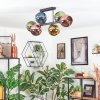 Koyoto Plafoniera, Lampada a sfera Blu, Oro, Verde, Ramato, 6-Luci