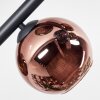Koyoto Plafoniera, Lampada a sfera Blu, Oro, Verde, Ramato, 6-Luci