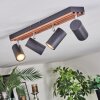 Orlan Plafoniera, Faretto da soffitto Cromo, Écru, Nero, 4-Luci