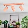 Javel Plafoniera, Faretto da soffitto Fucsia, Bianco, 3-Luci