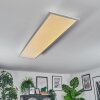 Orain Plafoniera, Panel LED Bianco, 1-Luce, Cambia colore