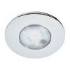 Paron Plafoniera da incasso, Faretto da soffitto, Lampada da incasso LED Cromo, 3-Luci, Telecomando
