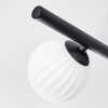 Chehalis Plafoniera, Lampada a sfera Nero, 5-Luci