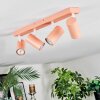 Javel Plafoniera, Faretto da soffitto Fucsia, Bianco, 4-Luci