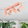 Javel Plafoniera, Faretto da soffitto Fucsia, Bianco, 4-Luci