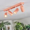 Javel Plafoniera, Faretto da soffitto Fucsia, Bianco, 4-Luci