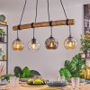 Ripoll Lampadario a sospensione, Lampada a sfera, Lampada a sospensione Écru, Nero, 4-Luci