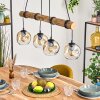 Ripoll Lampadario a sospensione, Lampada a sfera, Lampada a sospensione Écru, Nero, 4-Luci
