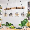 Ripoll Lampadario a sospensione, Lampada a sfera, Lampada a sospensione Écru, Nero, 4-Luci