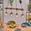 Ripoll Lampadario a sospensione, Lampada a sfera, Lampada a sospensione Écru, Nero, 4-Luci