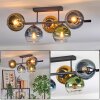 Koyoto Plafoniera, Lampada a sfera Blu, Oro, Verde, Chiaro, 5-Luci