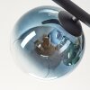 Koyoto Plafoniera, Lampada a sfera Blu, Oro, Verde, Chiaro, 5-Luci