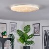 Peran Plafoniera LED Bianco, 1-Luce, Cambia colore