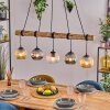 Ripoll Lampadario a sospensione, Lampada a sfera, Lampada a sospensione Écru, Nero, 5-Luci