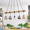 Ripoll Lampadario a sospensione, Lampada a sfera, Lampada a sospensione Écru, Nero, 5-Luci