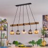 Ripoll Lampadario a sospensione, Lampada a sfera, Lampada a sospensione Écru, Nero, 5-Luci
