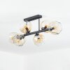 Ripoll Plafoniera, Lampada a sfera Ambrato, Chiaro, 6-Luci
