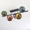 Ripoll Plafoniera, Lampada a sfera Blu, Cromo, Oro, Verde, Ramato, Grigio fumo, 5-Luci