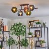Koyoto Plafoniera, Lampada a sfera Blu, Verde, Ramato, 5-Luci