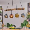 Ripoll Lampadario a sospensione, Lampada a sfera, Lampada a sospensione Écru, Nero, 4-Luci