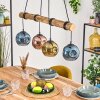 Ripoll Lampadario a sospensione, Lampada a sfera, Lampada a sospensione Écru, Nero, 4-Luci