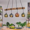 Ripoll Lampadario a sospensione, Lampada a sfera, Lampada a sospensione Écru, Nero, 4-Luci