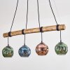 Ripoll Lampadario a sospensione, Lampada a sfera, Lampada a sospensione Écru, Nero, 4-Luci