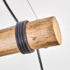 Koyoto Lampadario a sospensione, Lampada a sfera, Lampada a sospensione Écru, Nero, 4-Luci