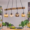 Ripoll Lampadario a sospensione, Lampada a sfera, Lampada a sospensione Écru, Nero, 4-Luci