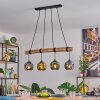 Ripoll Lampadario a sospensione, Lampada a sfera, Lampada a sospensione Écru, Nero, 4-Luci