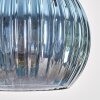Koyoto Lampadario a sospensione, Lampada a sfera, Lampada a sospensione Écru, Nero, 4-Luci