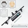 Koyoto Plafoniera, Lampada a sfera Ambrato, Cromo, Chiaro, Grigio fumo, 5-Luci