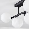 Chehalis Plafoniera, Lampada a sfera Bianco, 5-Luci