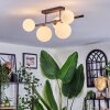 Chehalis Plafoniera, Lampada a sfera Bianco, 5-Luci