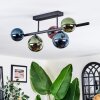 Chehalis Plafoniera, Lampada a sfera Blu, Verde, Ramato, 5-Luci