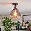 Rafel Plafoniera Nero, 1-Luce