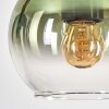 Koyoto Lampadario a sospensione, Lampada a sfera, Lampada a sospensione Écru, Nero, 4-Luci