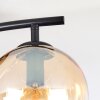 Koyoto Plafoniera, Lampada a sfera Ambrato, Chiaro, 2-Luci