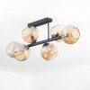 Ripoll Plafoniera, Lampada a sfera Ambrato, 6-Luci