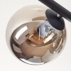 Gastor Plafoniera, Lampada a sfera Grigio fumo, 5-Luci