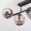 Gastor Plafoniera, Lampada a sfera Grigio fumo, 5-Luci
