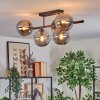 Gastor Plafoniera, Lampada a sfera Grigio fumo, 5-Luci