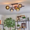Koyoto Plafoniera, Lampada a sfera Blu, Verde, Chiaro, Ramato, 5-Luci