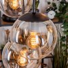 Gastor Lampadario a sospensione, Lampada a sfera, Lampada a sospensione Nero, 6-Luci